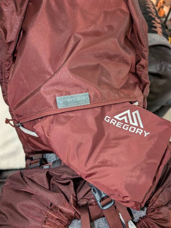 NEW Gregory Maven 55 Backpacking Hiking Pack Women\'s S/M Rosewood Red main image 11